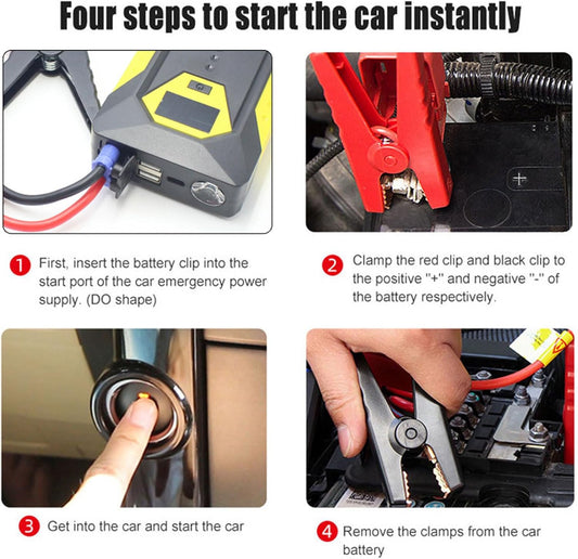 Arrancador de batería de coche de 12V - additional image 1