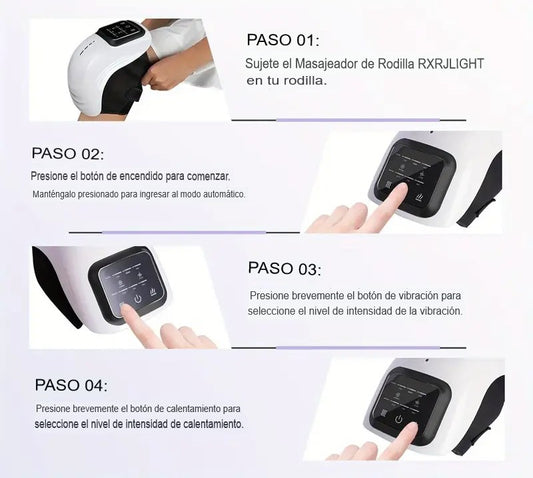 Masajeador de rodilla infrarrojo