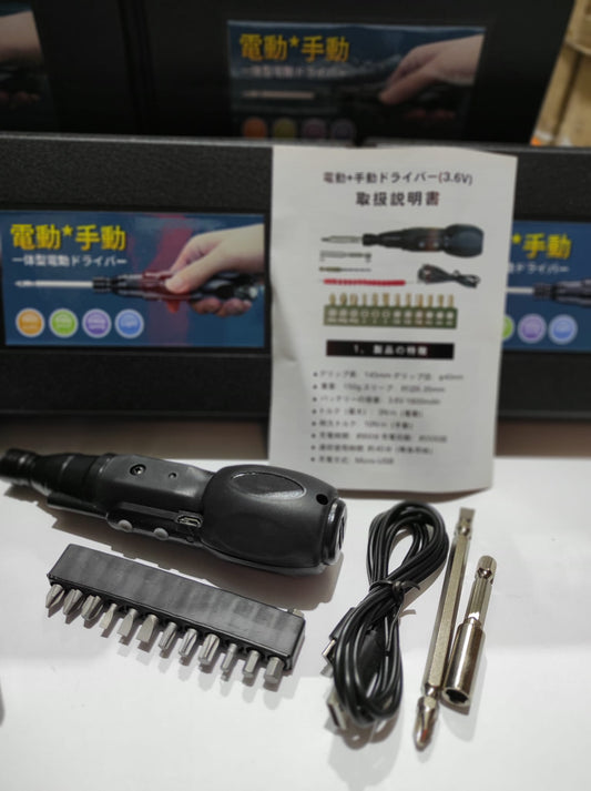 Destornillador eléctrico recargable